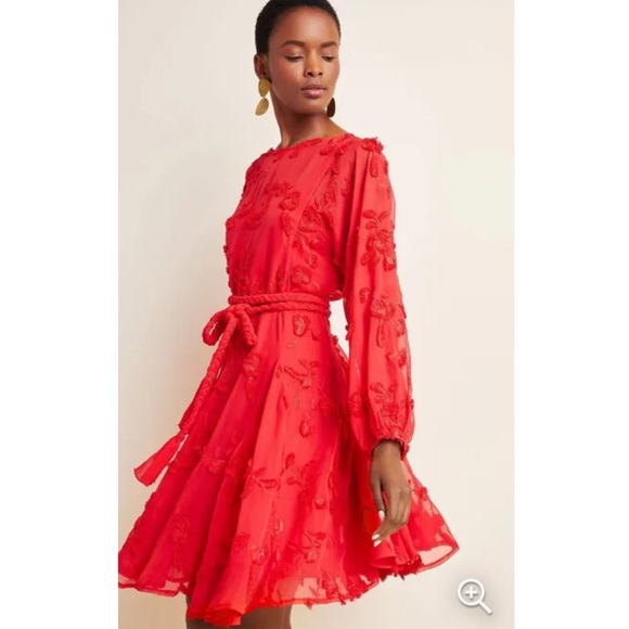 Anthropologie MARE MARE Amal Textured Mini Dress - Picture 4 of 12